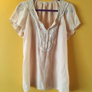 Beautiful light pink blouse!